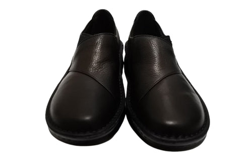 【インコルジェ 6001 ブラック】ライトソール カジュアルデザインシューズ